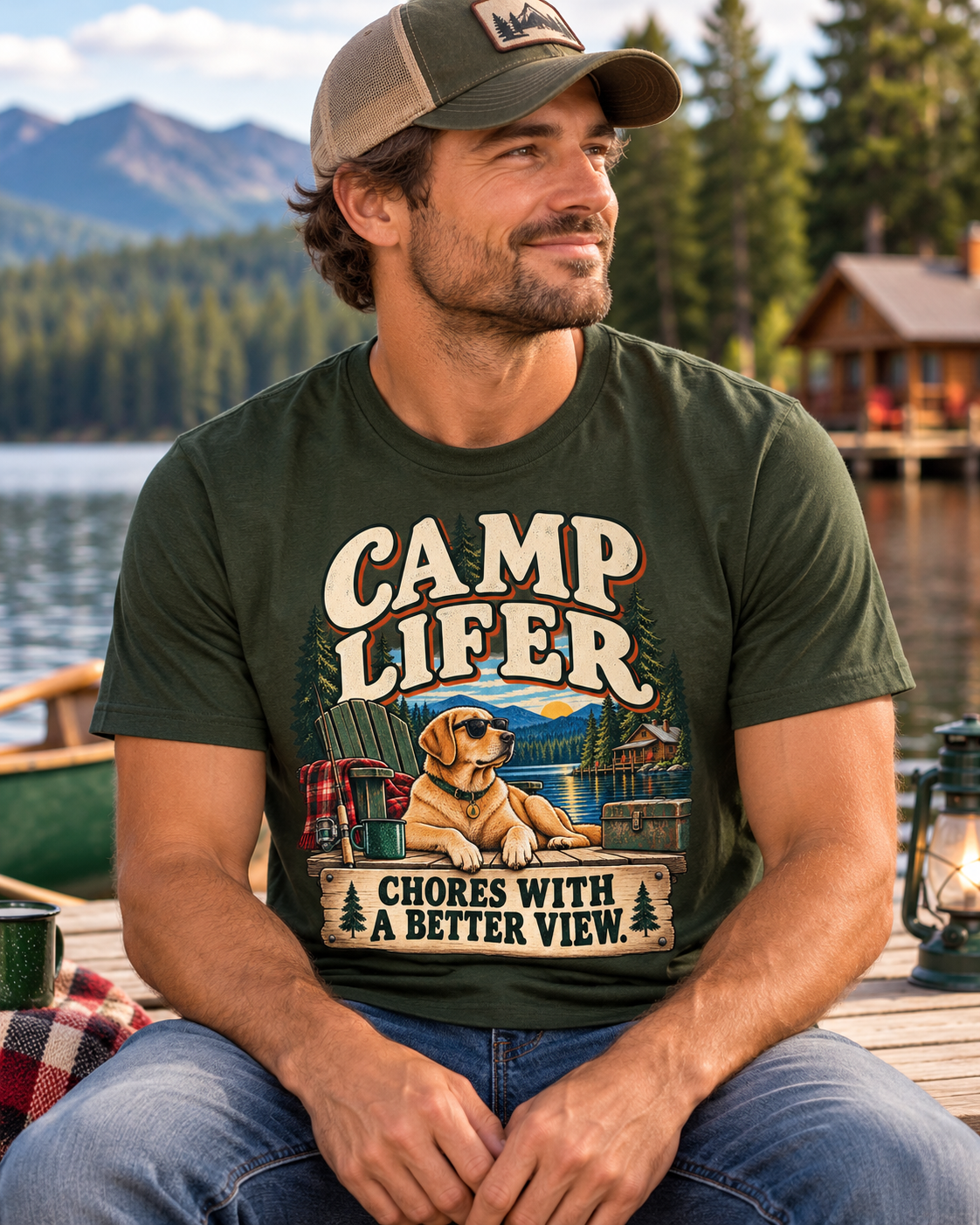 Camp Lifer Chores With a Better View lifestyle mockup